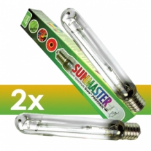 2 x 250 watt Sunmaster Dual Spectrum HPS lamp