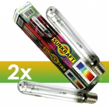 2 x 400 watt Sunkraft HPS lamp