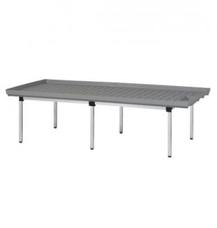 Aluminium kweektafel 2 x 1 meter