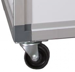Hardplastic bokwielen 58MM 2 stuks